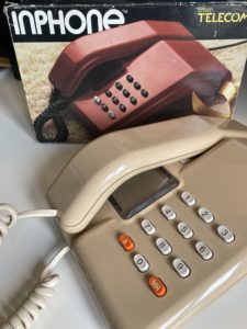 A 1980s telephone