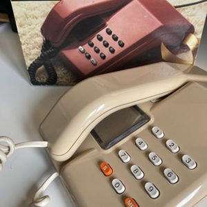 A 1980s telephone